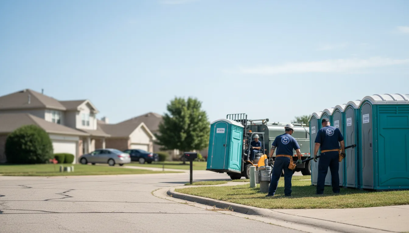 Porta Potty Rental in Lost Springs, KS near me